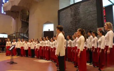 Tournée en Espagne – Concert à la Sagrada Familia