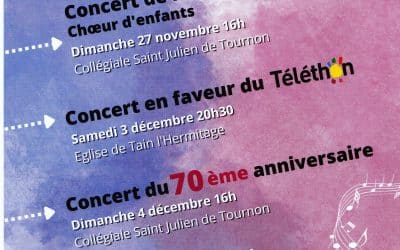 La Cigale de Lyon – Concert à la Collégiale St Julien de Tournon