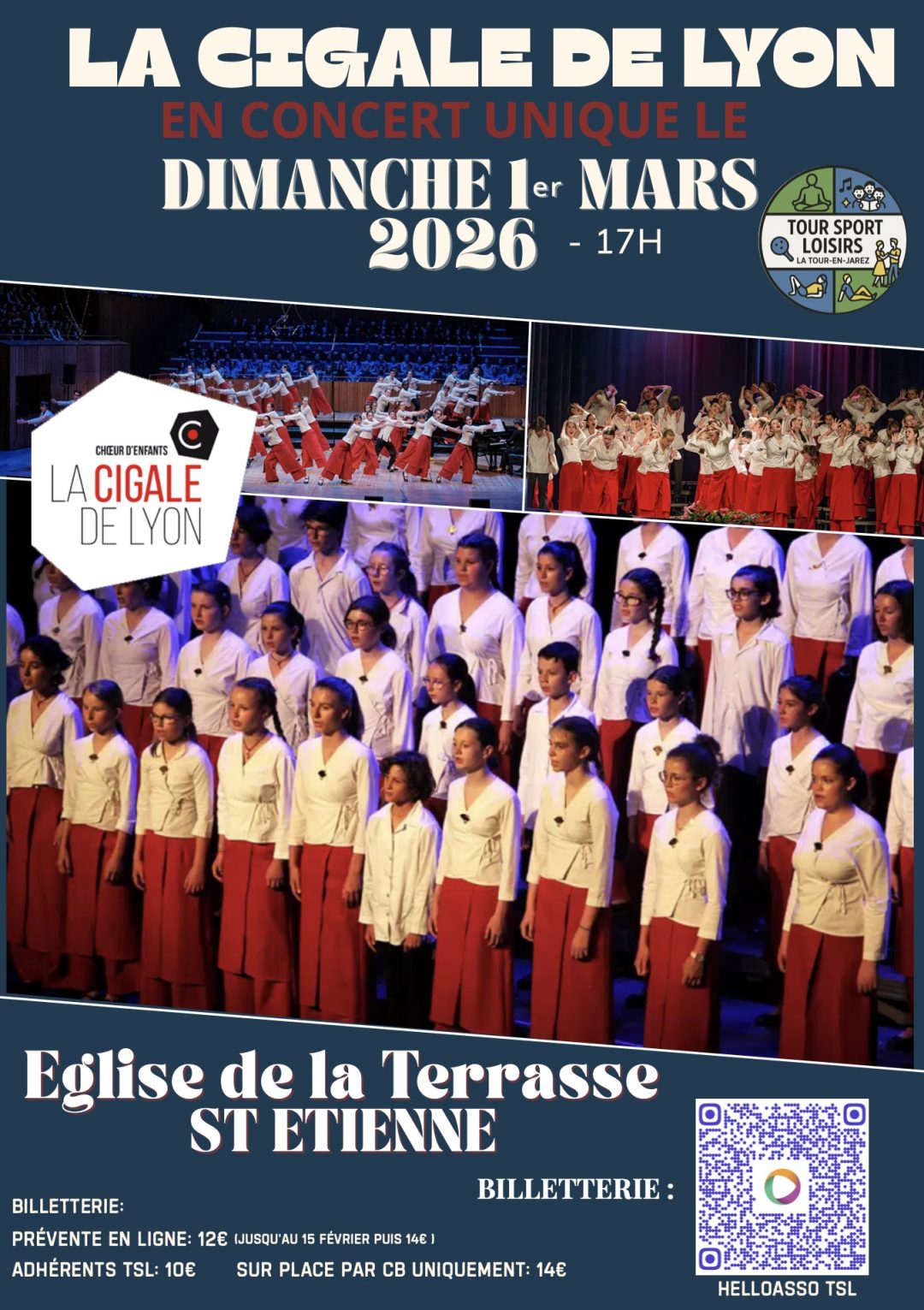 Affiche du concert de la Cigale de Lyon Saint-Etienne